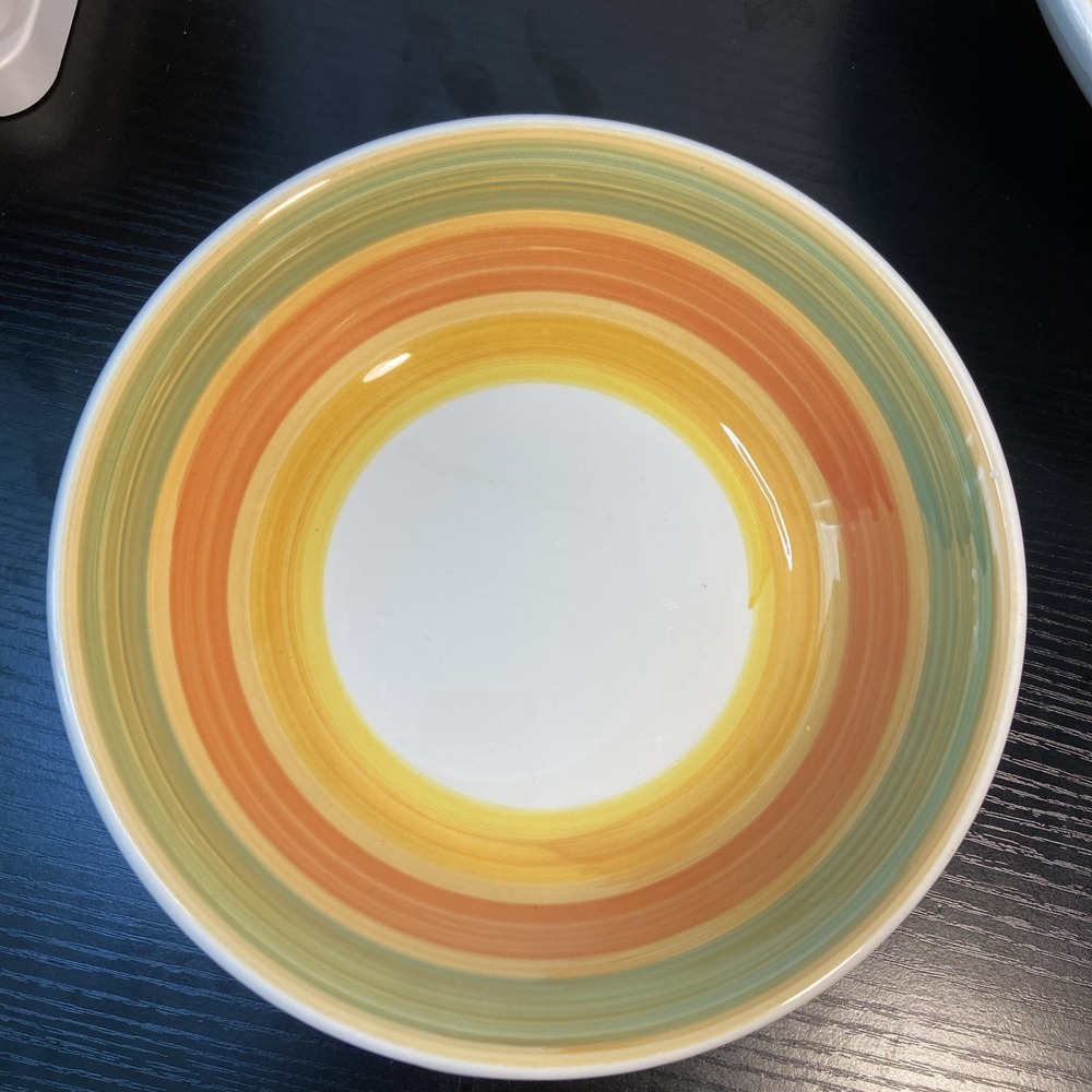 Tre Ci  Made in Italy  Large PASTA SERVING BOWL  Ceramic - 14" +4 Bowls - Picture 5 of 16